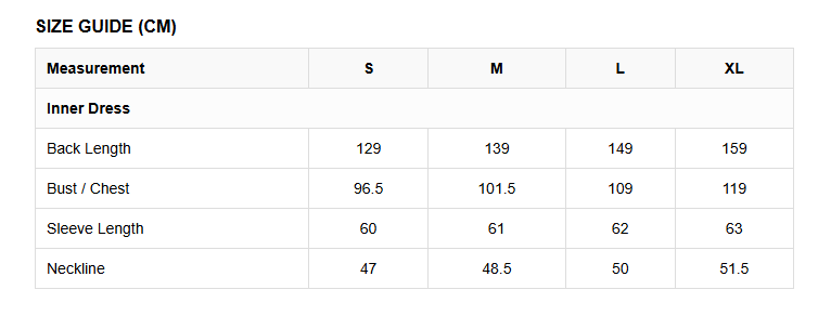 Size Guide