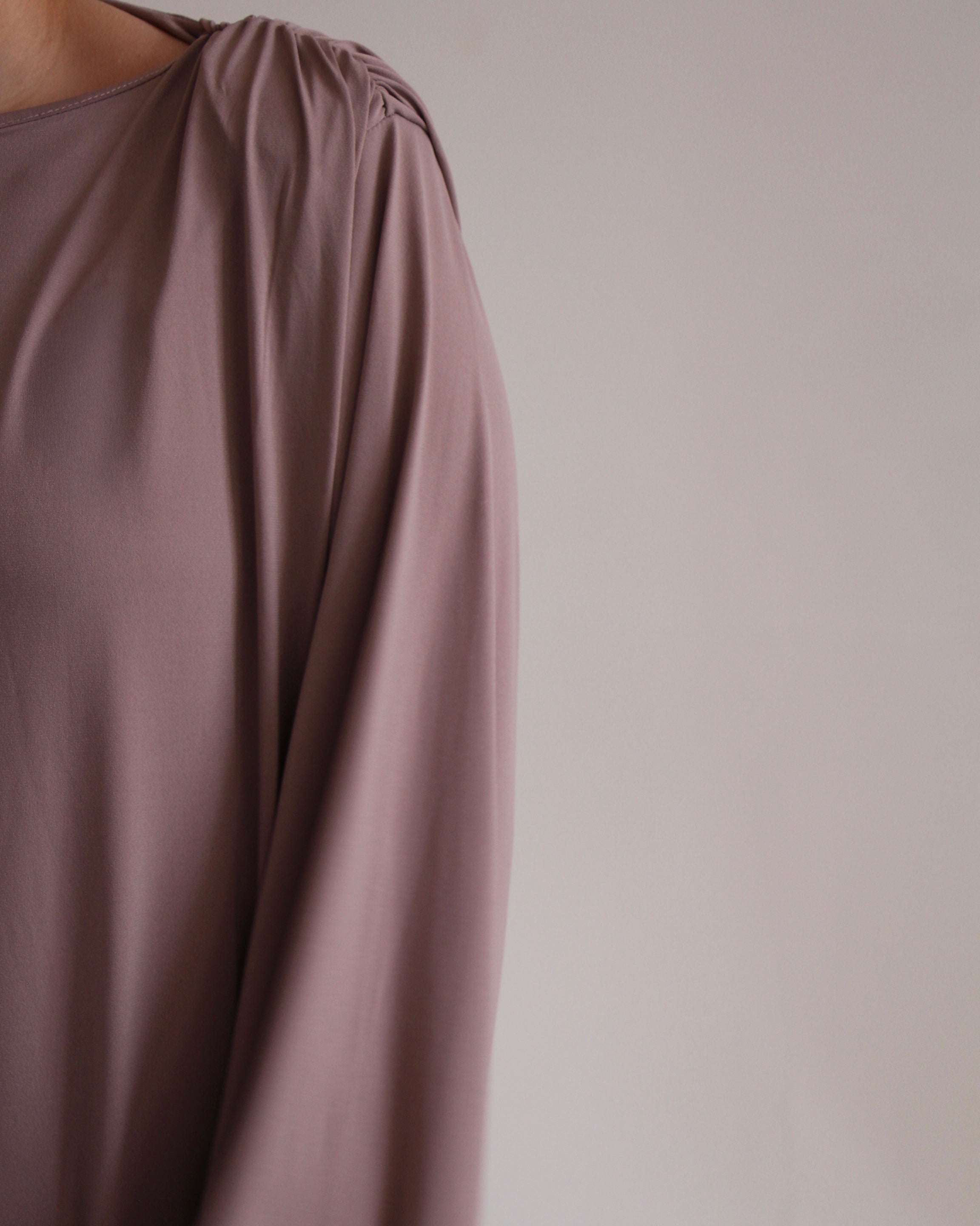 PLEATED JERSEY DRESS | KALAMATA