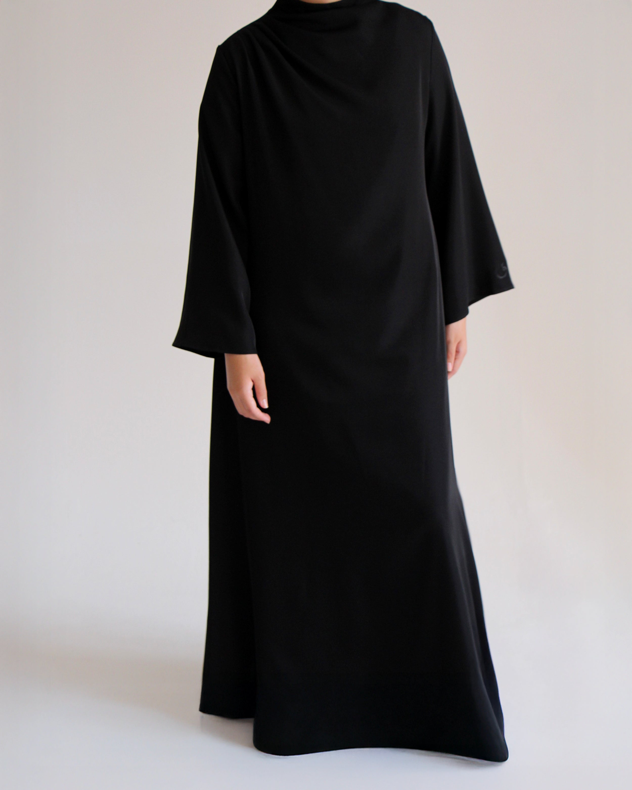 ASYMMETRICAL DRESS | BLACK