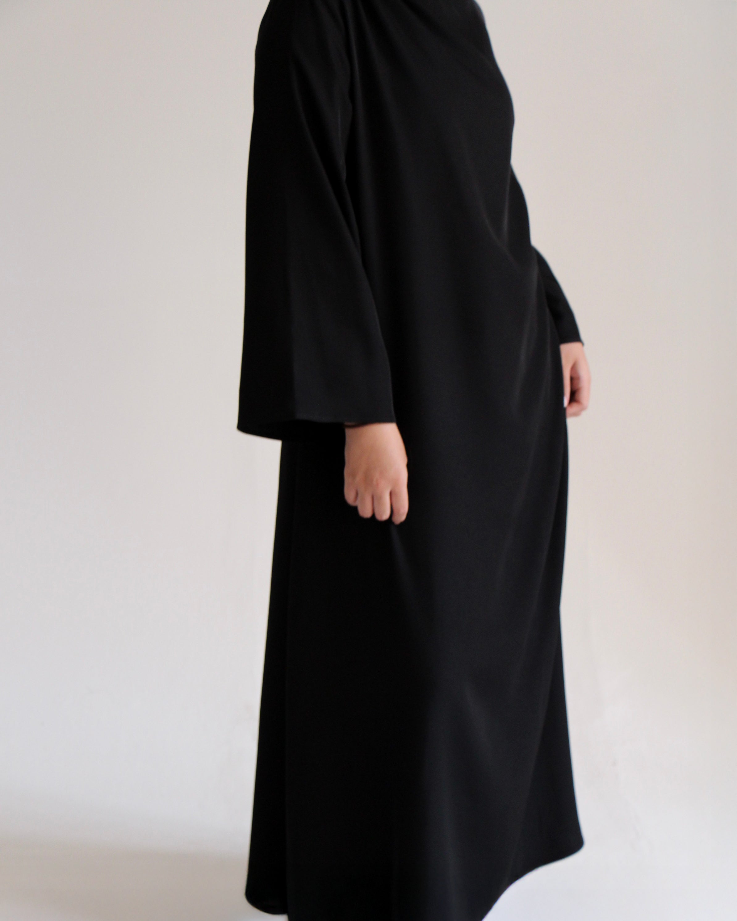 ASYMMETRICAL DRESS | BLACK