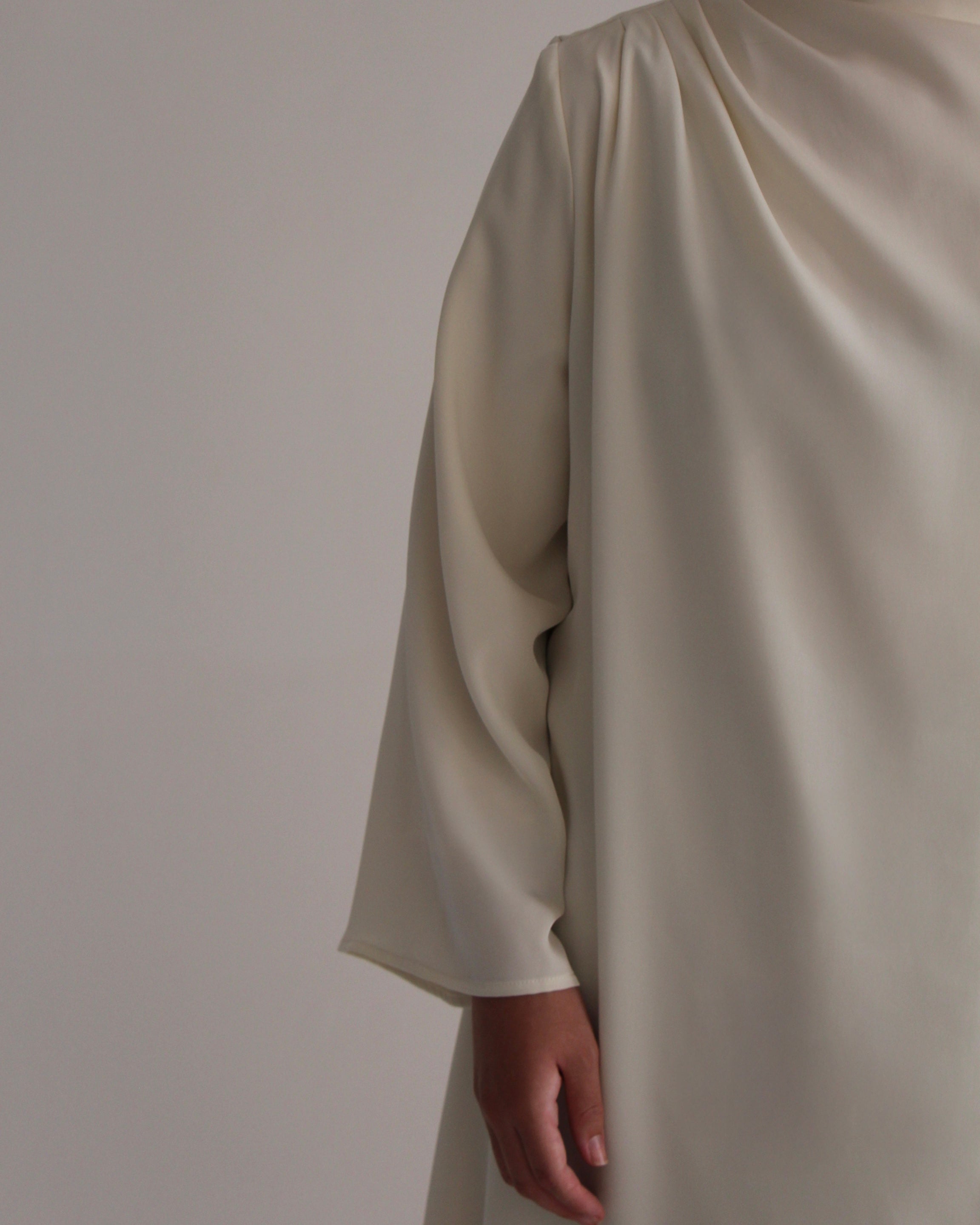 ASYMMETRICAL DRESS | BUTTERMILK