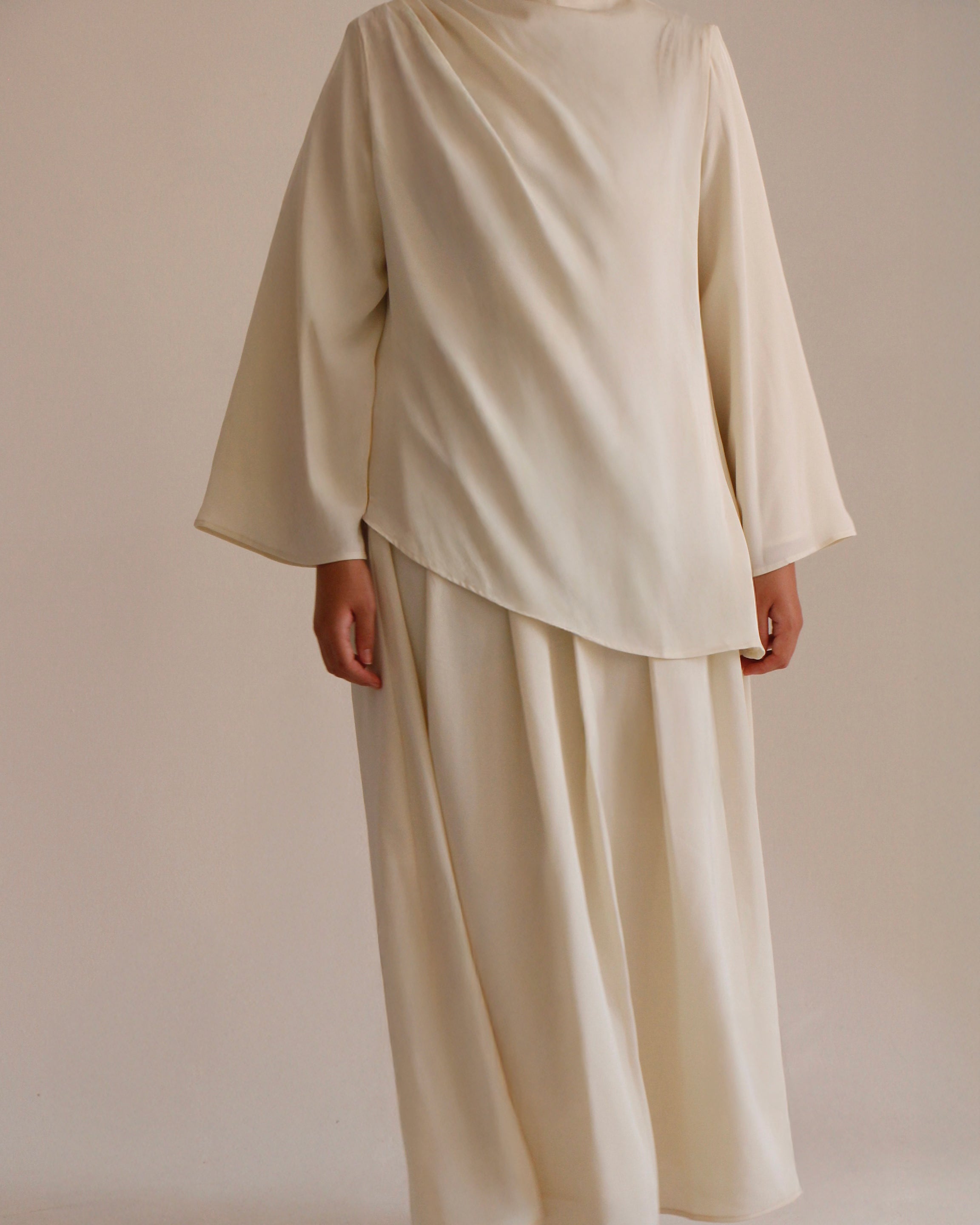 ASYMMETRICAL SET | BUTTERMILK