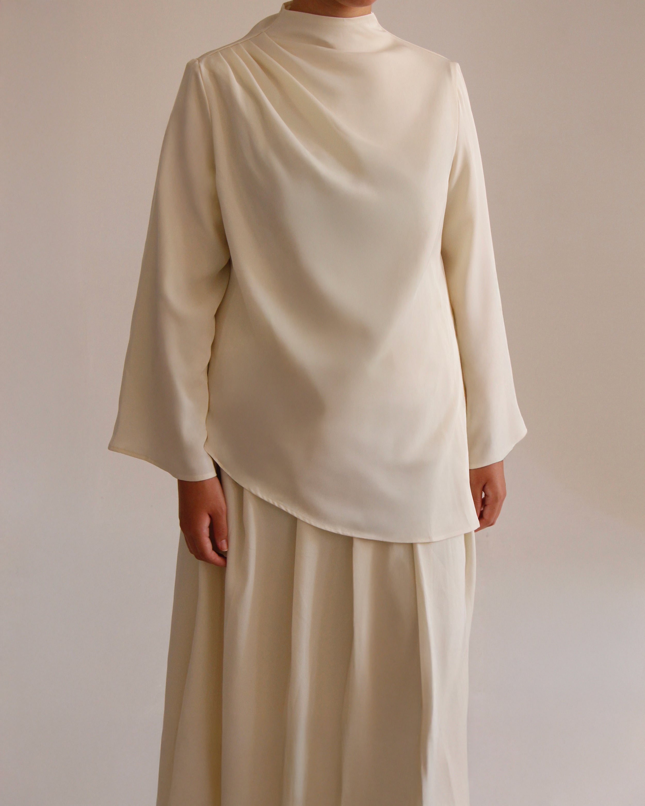 ASYMMETRICAL SET | BUTTERMILK