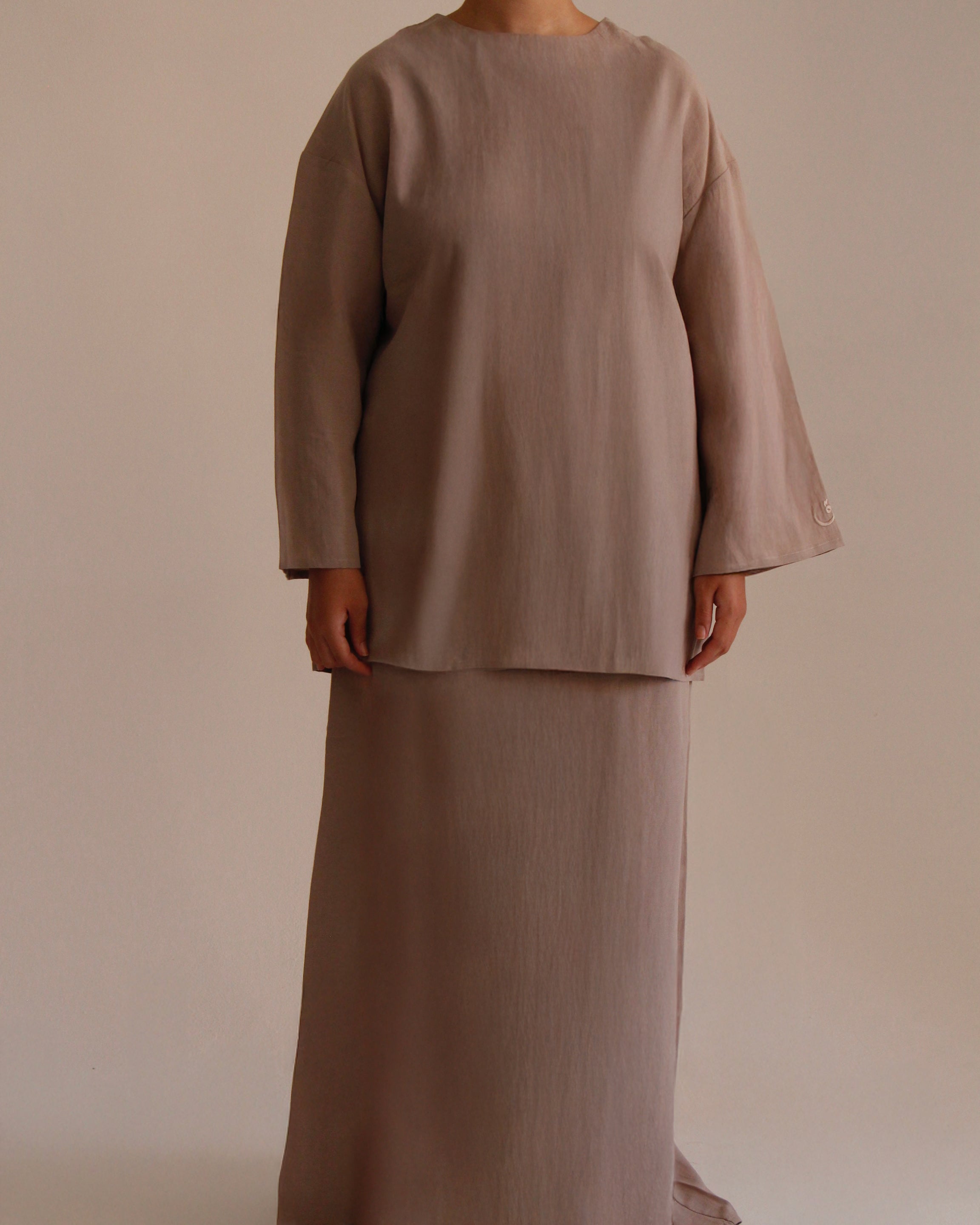 COMFY LINEN SET | GREIGE