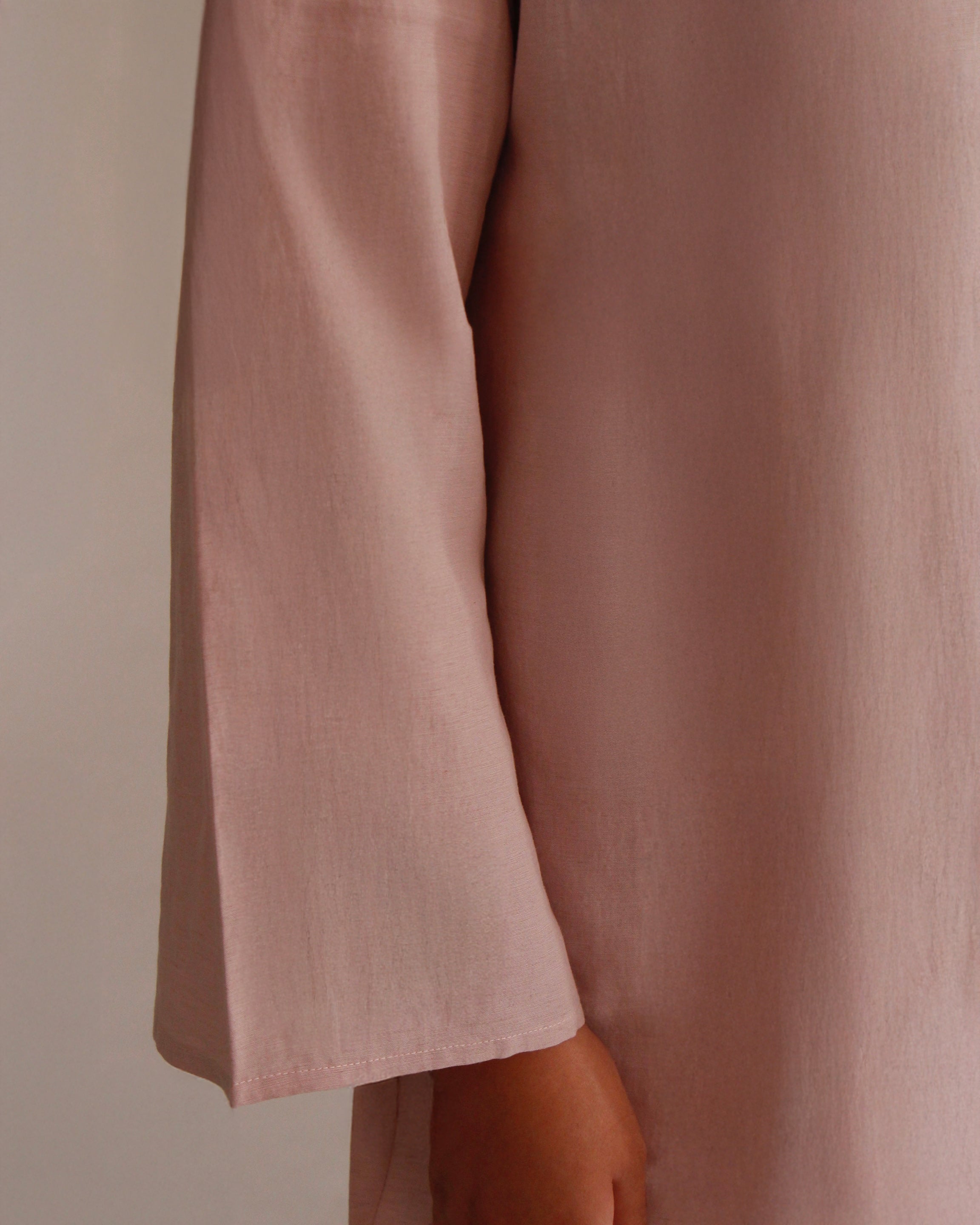 COMFY LINEN SET | BABY PINK