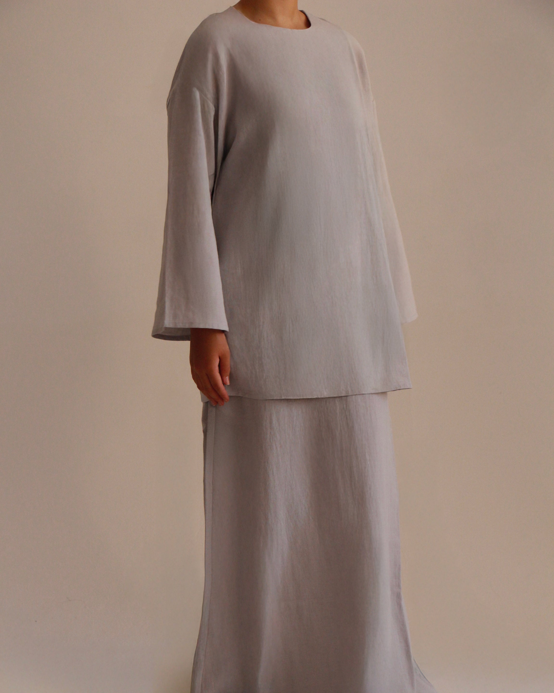 COMFY LINEN SET | BABY BLUE