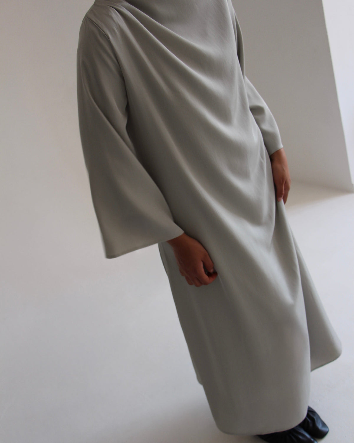 Asymmetrical Dress | Sorbet Mint - Byqaaf