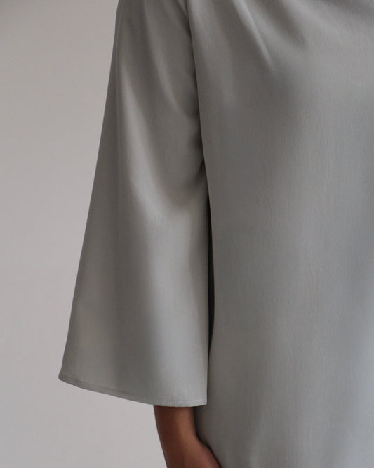Asymmetrical Dress | Sorbet Mint - Byqaaf