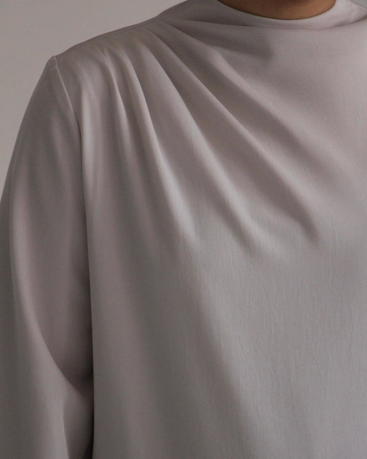 Asymmetrical Dress | Stone - Byqaaf