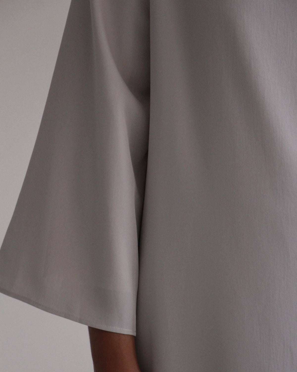 Asymmetrical Dress | Stone - Byqaaf