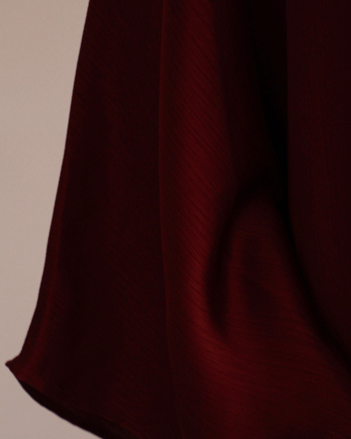 Caftan Dress | Maroon (Texturized) - Byqaaf