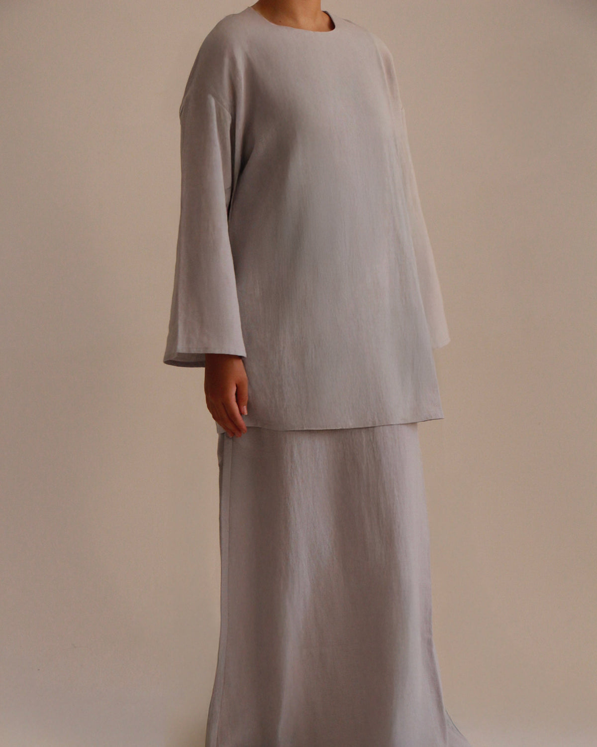 Comfy Linen Set | Baby Blue - Byqaaf