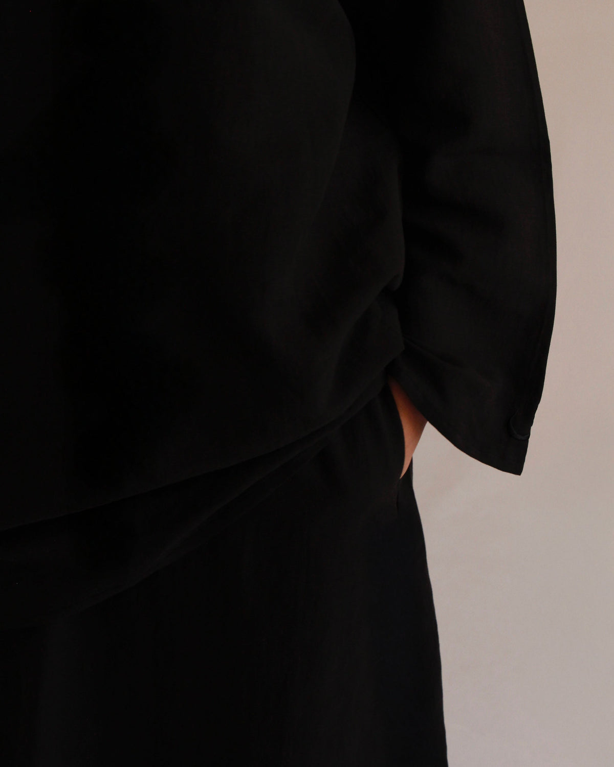 Comfy Linen Set | Black - Byqaaf
