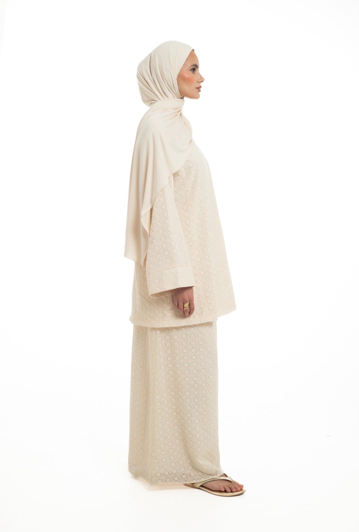 Lace Set | Buttermilk - Byqaaf