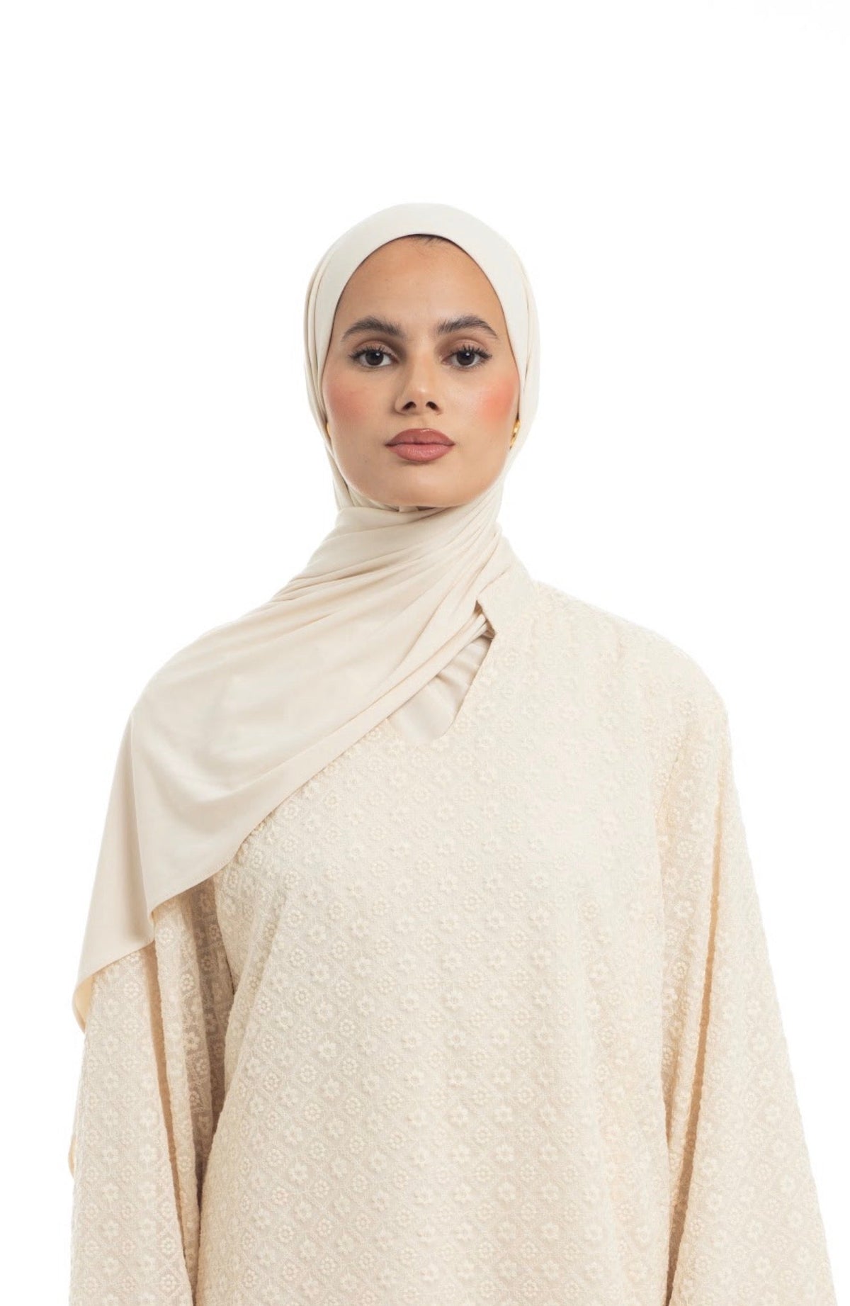 Modal Hijab | Buttermilk - Byqaaf