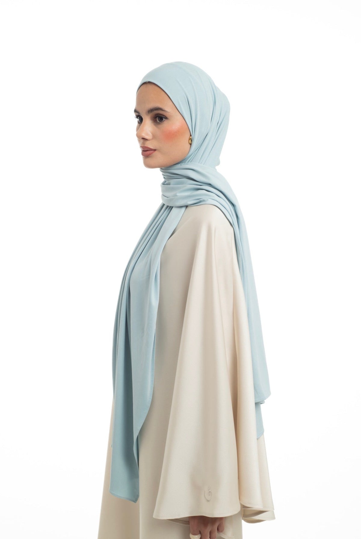 Modal Hijab | Dusty Ice Blue - Byqaaf