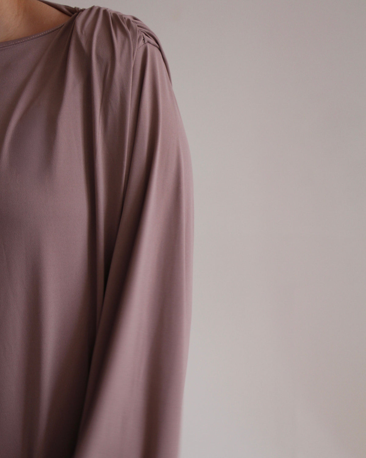 Pleated Jersey Dress | Kalamata - Byqaaf
